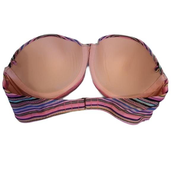 Victoria Secret Flirt Bandeau Bikini Bra Top 34C - Picture 2 of 3
